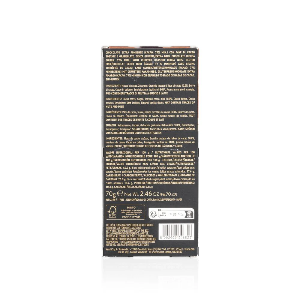 77% Nibs Extra Dark Bar - Image 5