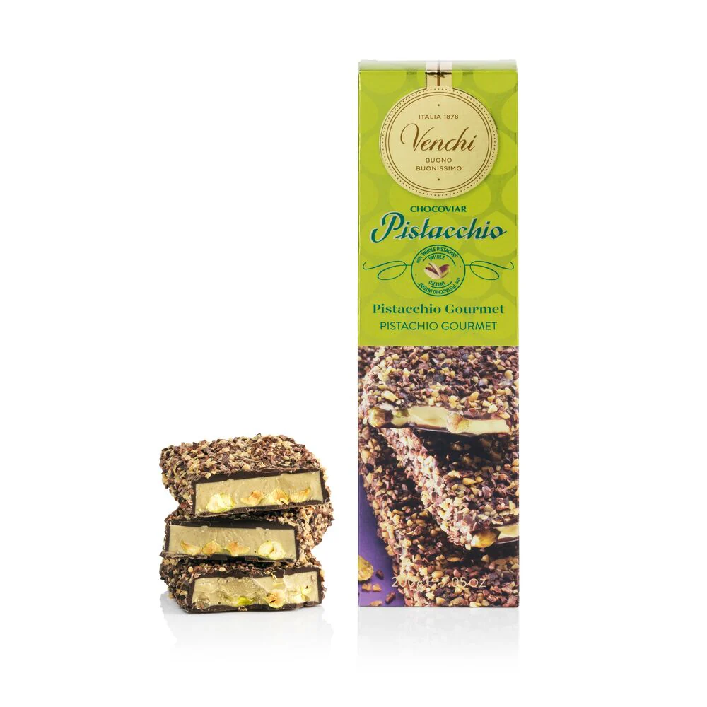 Chocoviar Pistachio soft bar 200 g - Image 2