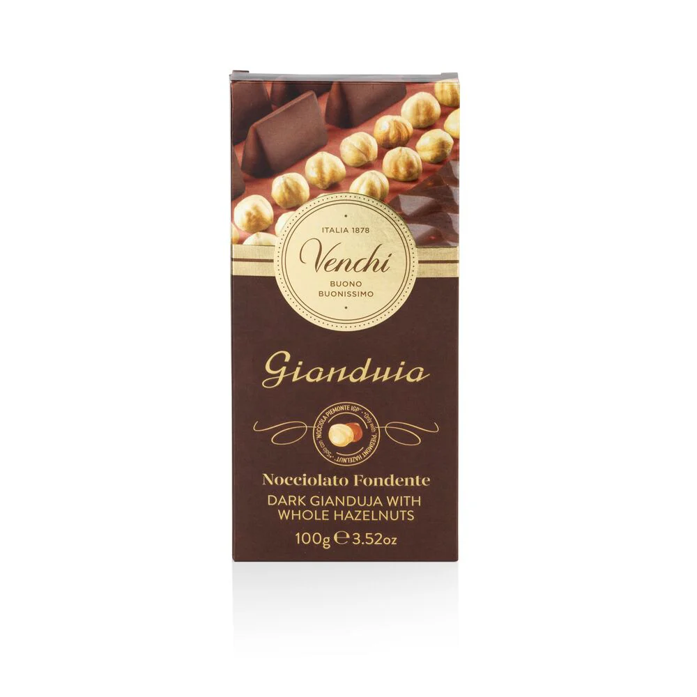 Dark Gianduia Hazelnut bar 100 g - Image 3