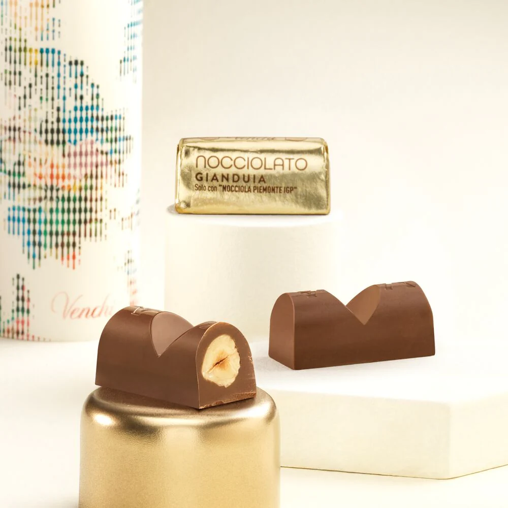 Gianduia Hazelnut Ingot (7 pcs/100 g)