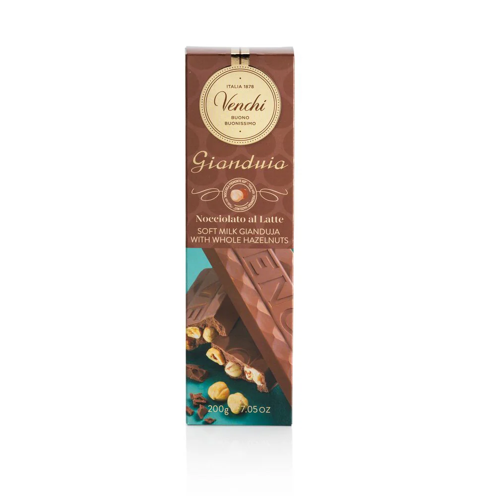 Gianduia with Hazelnuts soft bar 200 g - Image 4