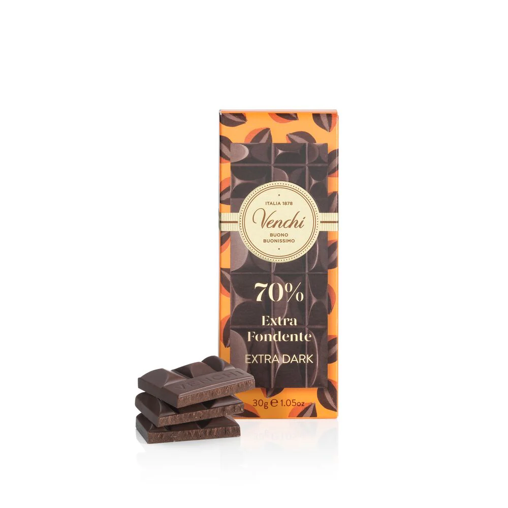 Mini 70% Dark Chocolate Bar 30g - Image 2