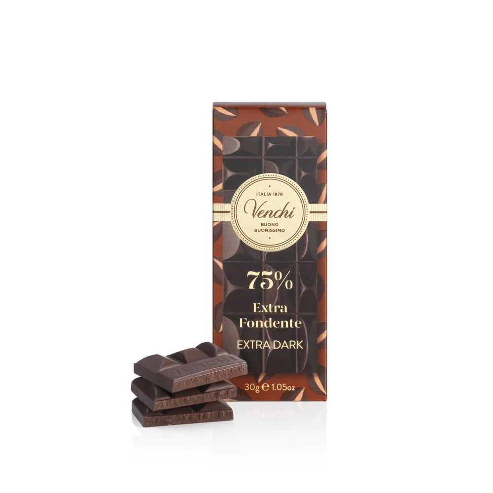 Mini 75% Dark Chocolate Bar 30g - Image 2