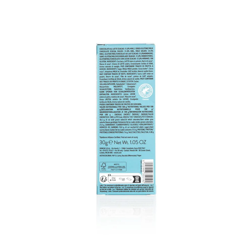 Mini Milk Chocolate Bar 30g - Image 3