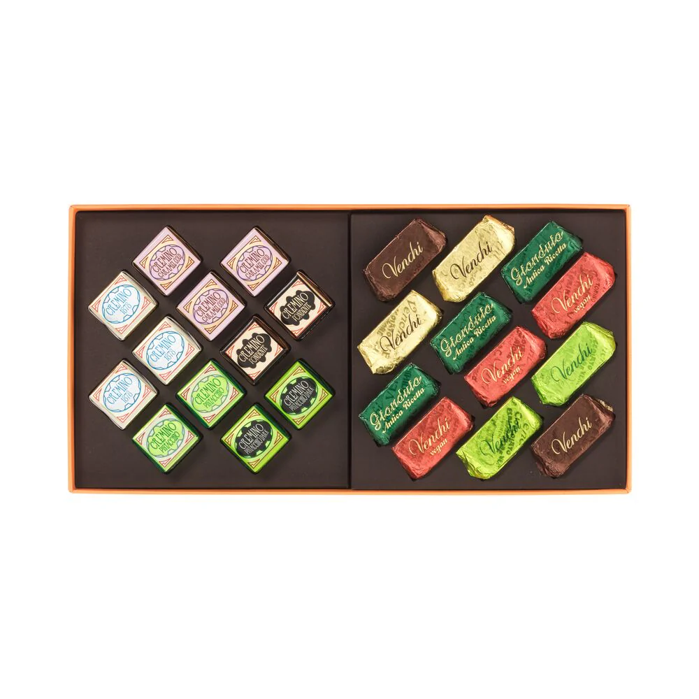 Murrine Cremino & Gianduja Rectangular Gift Box - Image 3