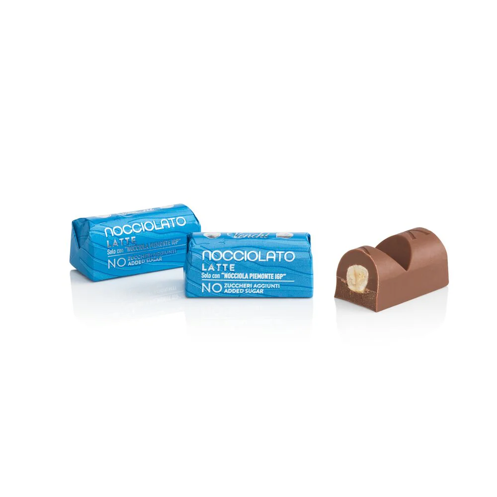 NO Added Sugar Milk Hazelnut Ingot (7 pcs/100g) - Image 2