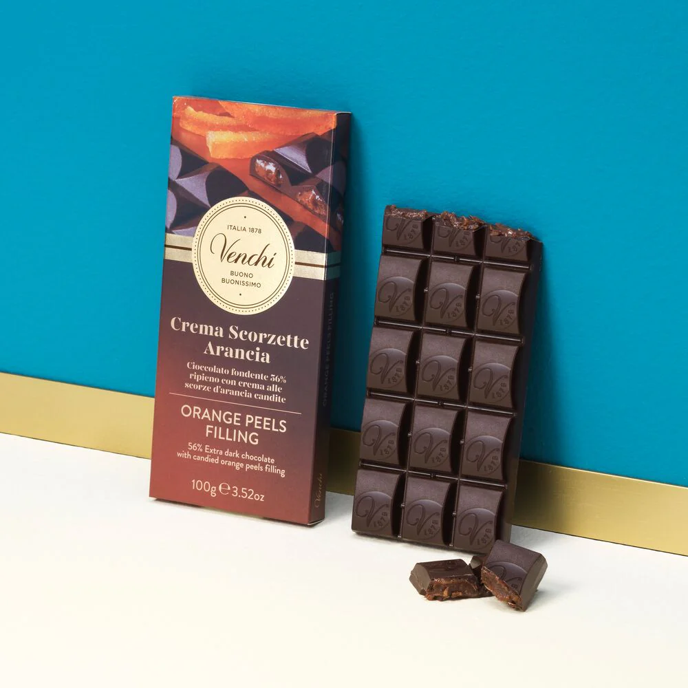 Orange Peels Chocolate Bar 100g