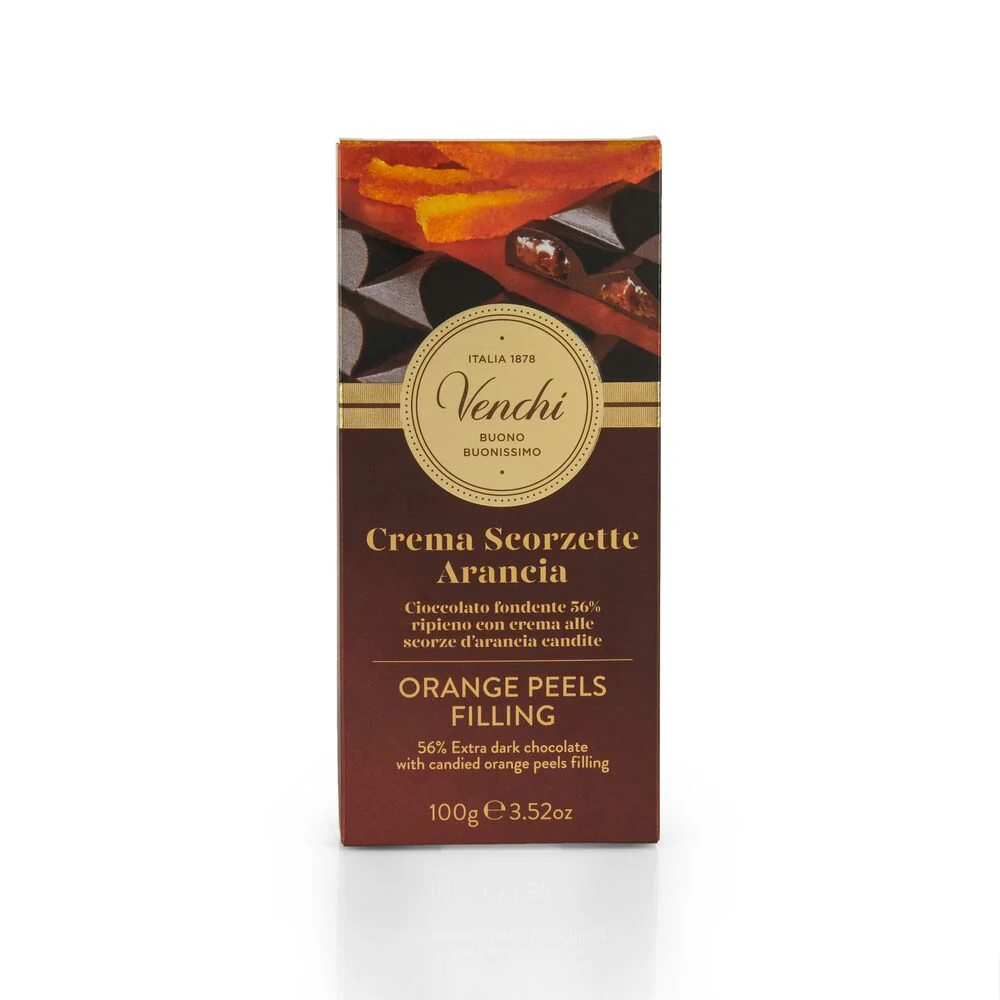 Orange Peels Chocolate Bar 100g - Image 3