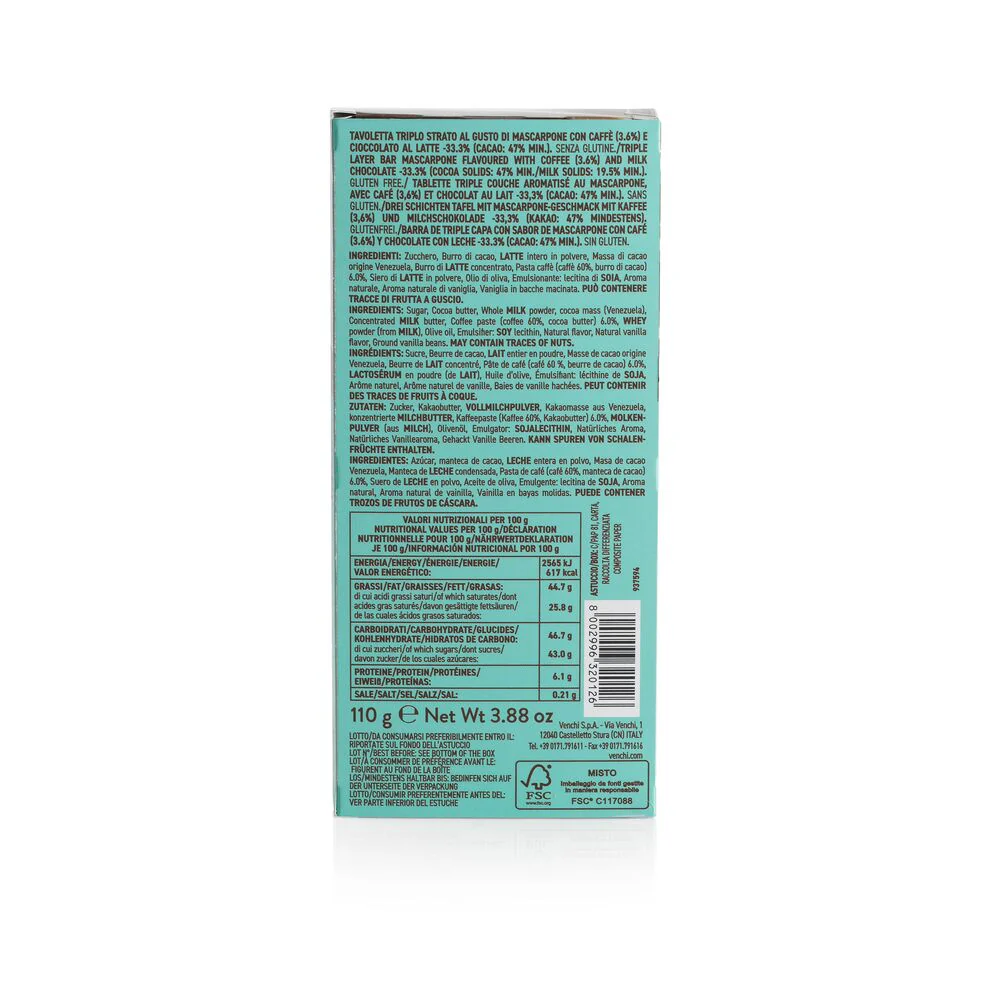 Tiramisù Chocolate bar 100 g - Image 5